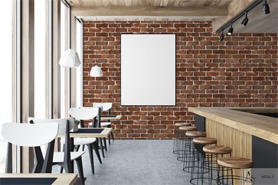 Giấy dán tường giả gạch Albany 6816-3 