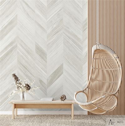 Giấy dán tường vân gỗ ghép thanh chéo Albany 6815-1 