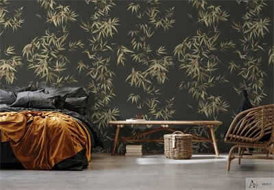 Giấy dán tường lá tre Albany 6812-3 
