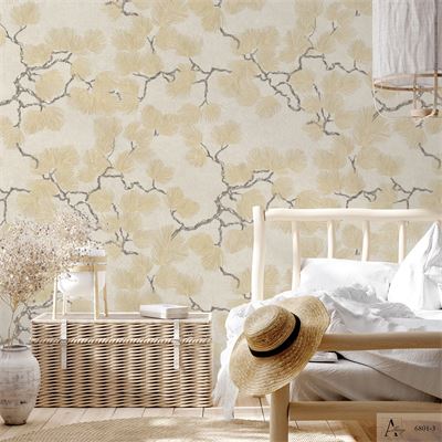 Giấy dán tường họa tiết lá kim Albany 6801-3 