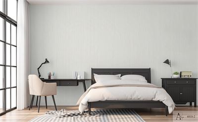 Giấy dán tường sọc tăm màu sữa Albany 6818-2