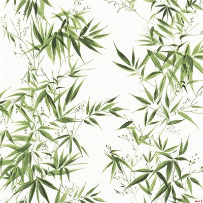 Giấy dán tường lá tre màu xanhAlbany 6812-1