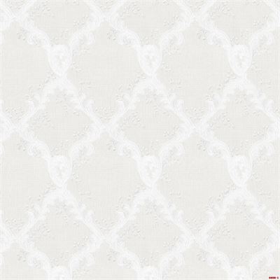 Giấy dán tường bán cổ điển màu trắng Albany 6808-1