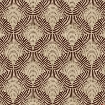 Giấy dán tường hoạt tiết quạt màu đỏ Albany 6803-3