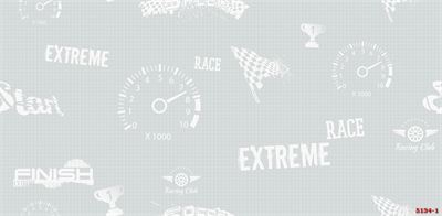 Giấy dán tường đua xe công thức  5134-1