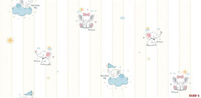 Giấy dán tường phòng trẻ em 5153-1