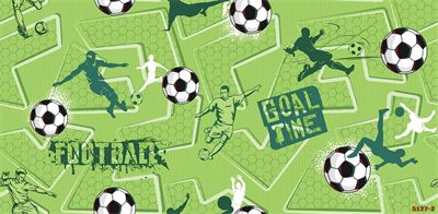 Giấy dán tường bóng đá phòng bé trai 5127-2