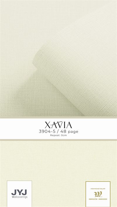 Giấy dán tường giả vải màu be 3904-5