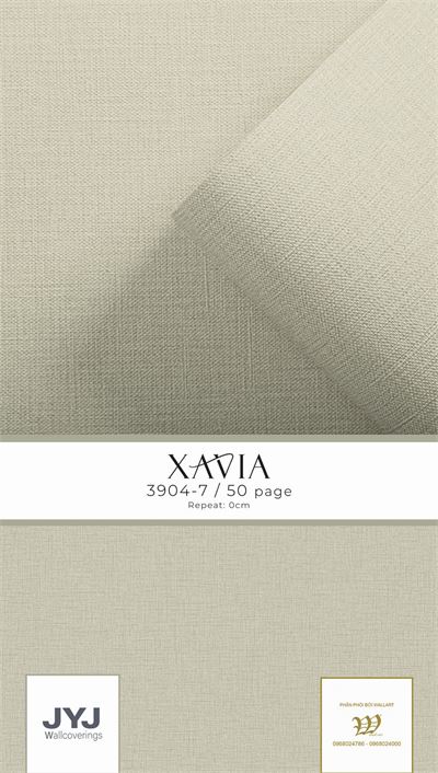 Giấy dán tường giả vải Xavia 3904-7