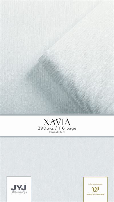 Giấy dán tường vân tăm dọc  Xavia 3906-2