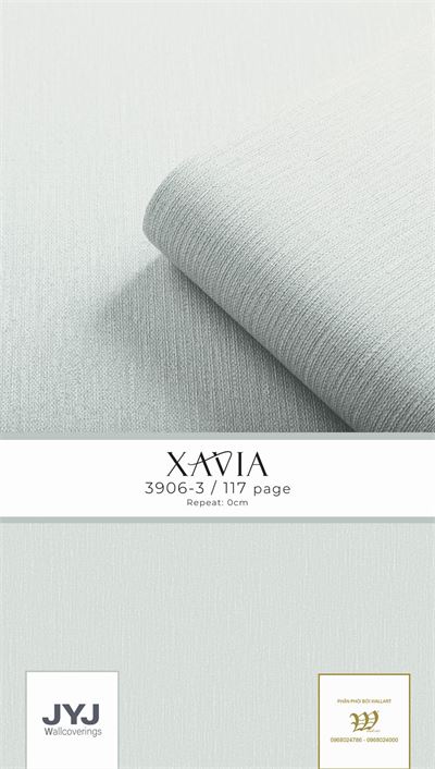 Giấy dán tường vân tăm dọc  Xavia 3906-3