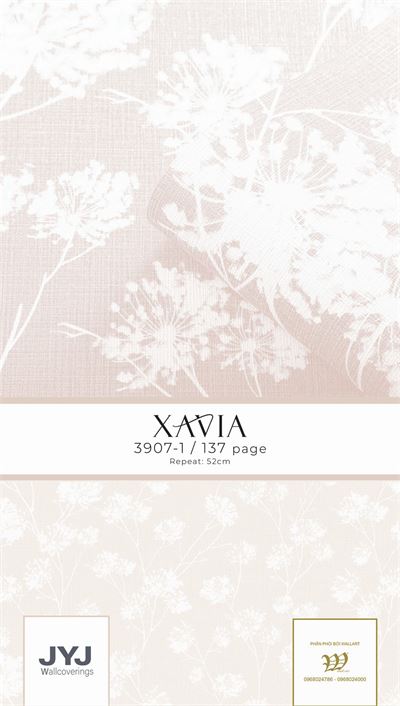 Giấy dán tường Xavia 3907-1