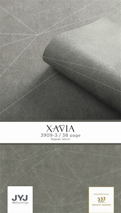 Giấy dán tường Xavia 3909-3