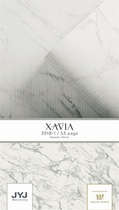 Giấy dán tường vân đá Xavia 3918-1