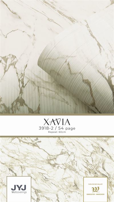 Giấy dán tường vân đá Xavia 3918-2