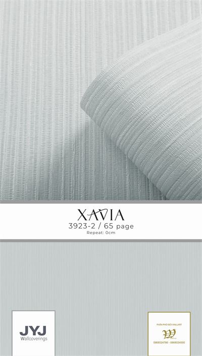 Giấy dán tường kẻ sọc tăm Xavia 3923-2