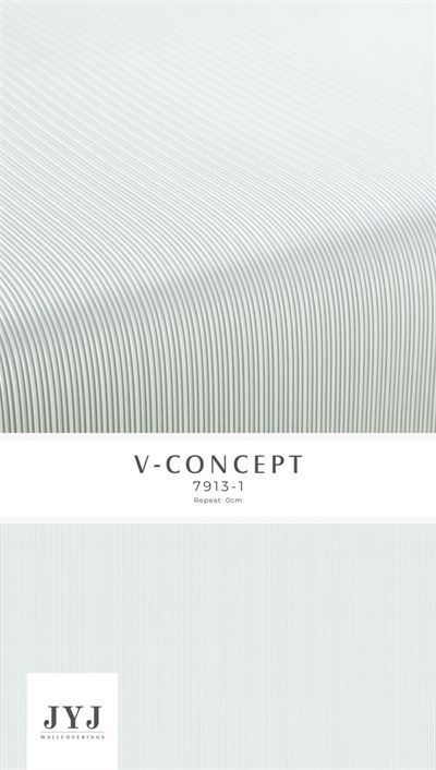 Giấy dán tường kẻ sọc tăm Vconcept 7913-1