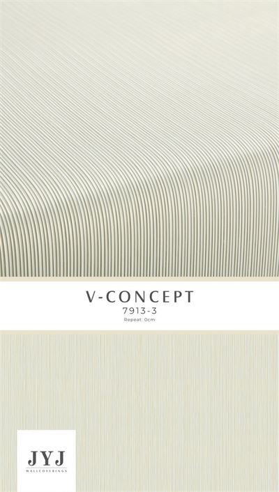 Giấy dán tường vân tăm dọc  Vconcept 7913-3