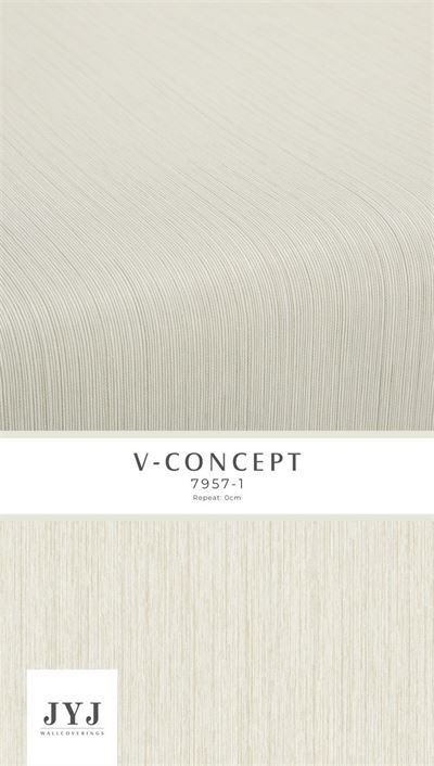 Giấy dán tường vân tăm dọc Vconcept 7957-1