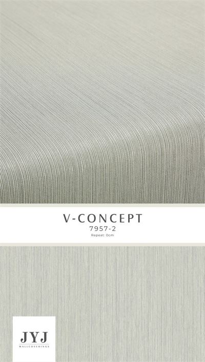 Giấy dán tường vân tăm dọc Vconcept 7957-2