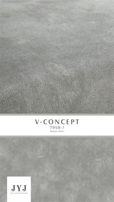Giấy dán tường nền bê tông Vconcept 7958-1