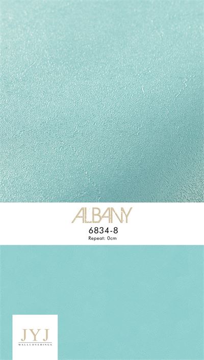 Giấy dán tường Albany 6834-7 màu xanh ngọc