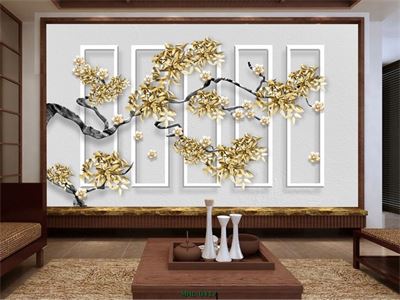 Cành lá vàng MHL-0417