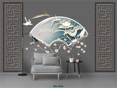 HOA SEN ĐÀO CHIM ÉN MHL-0055