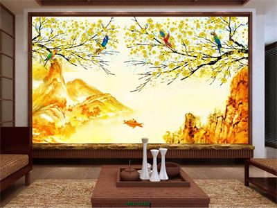 HOA VÀNG CHIM VẸT XANH MHL-0168