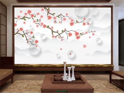 CÀNH HOA ĐỎ MHL-0897