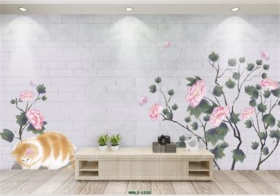 MÈO HOA 3D MHL2-1532