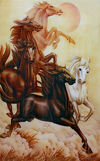 Tranh bát mã MBM-780