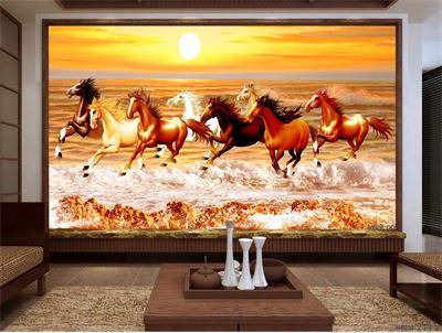 Tranh bát mã MBM-002KG