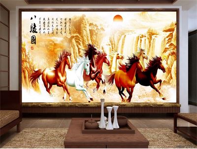 Tranh bát mã MBM-220KG