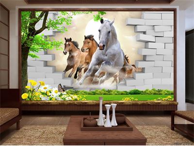 Tranh bát mã MBM-100KG