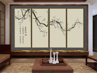 Cành hoa mộc lan MHL2-010KG