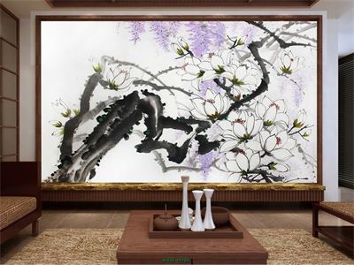 Cành hoa mộc lan MHL2-007KG