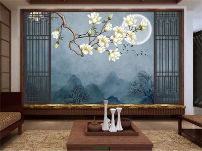 Cành hoa mộc lan MHL2-046KG