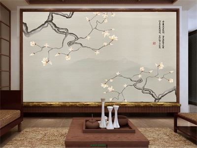 Cành hoa mộc lan MHL2-036KG