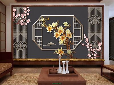 Cành hoa mộc lan MHL2-043KG