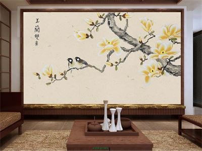 Cành hoa mộc lan MHL2-016KG