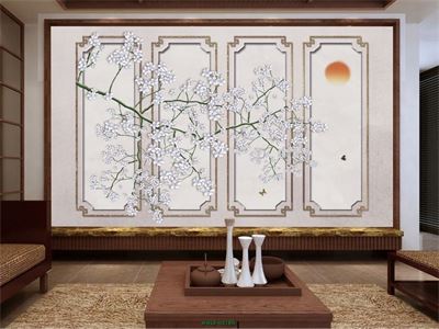 Cành hoa mộc lan MHL2-021KG