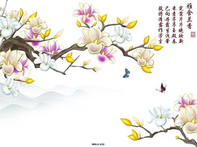 Hoa ngọc lan 3D MHL2-132