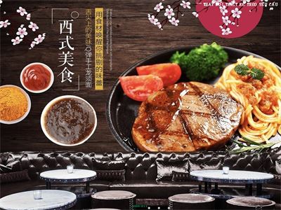 Trang trí quán pizza MNH-011