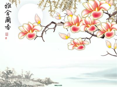 Hoa ngọc lan 3D MHL2-125