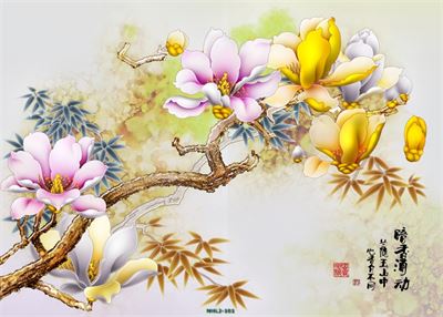 Hoa ngọc lan 3D MHL2-101