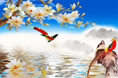 Hoa ngọc lan 3D MHL2-167