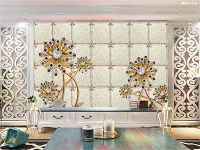 Tranh hoa cúc - tranh ngọc MHC2-012