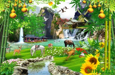 Phong cảnh sơn thủy hữu tình MHT2-121