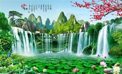 Phong cảnh sơn thủy hữu tình MHT2-109